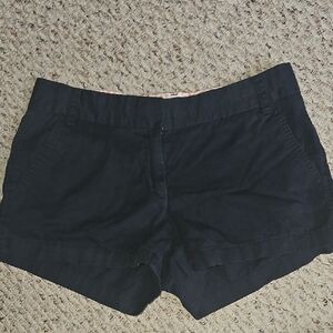Womensn Size 6 JCREW Chino Cotton NAVY Shorts